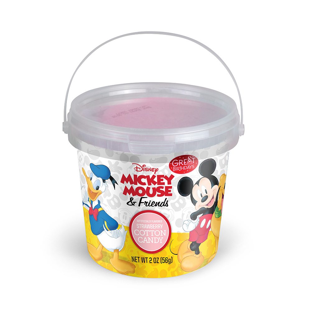 2.0oz Mickey Mouse &Friends Cotton Candy Tub, Strawberry
