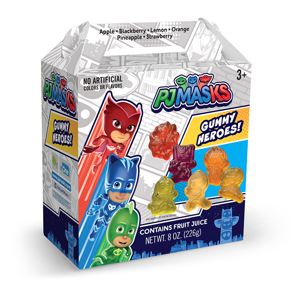 PJ Masks Gummies Box