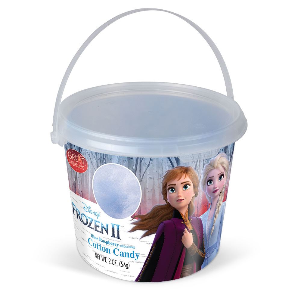 4.5oz Frozen II Cotton Candy Tub, Blue Raspberry 