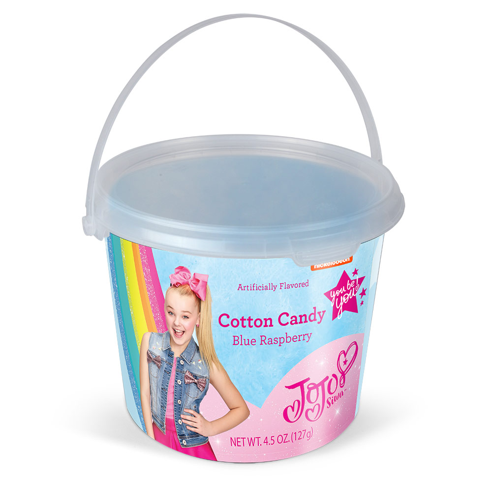4.5oz JoJo Siwa Cotton Candy Tub, Blue Raspberry 