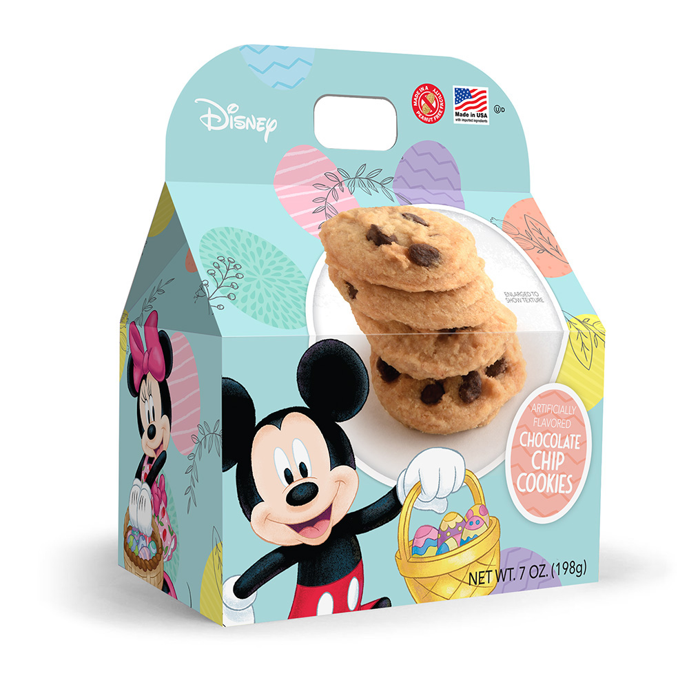 Mickey & Friends Easter Chocolate Chip Cookies Gable Box